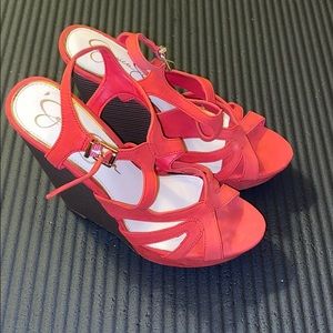 Jessica Simpson wedges